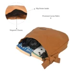 Scott Canvas Crossbody Bag - Image 5