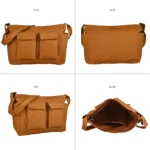 Jesse Canvas Crossbody Bag - Image 4