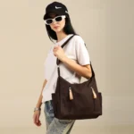 Mandy Canvas Crossbody Bag - Image 2