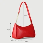 Julie-Red Party wear Bag - Image 3