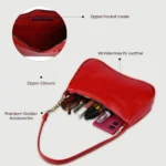 Julie-Red Party wear Bag - Image 4