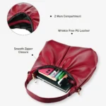 Caben PU Leather Handbag - Image 4